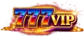 Golden glow of 777VIP logo