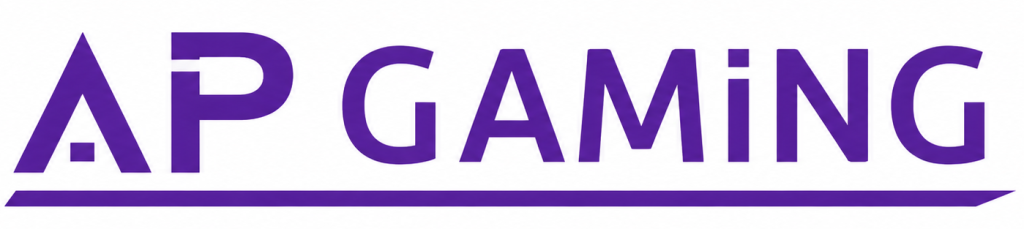 Modern purple AP Gaming logo