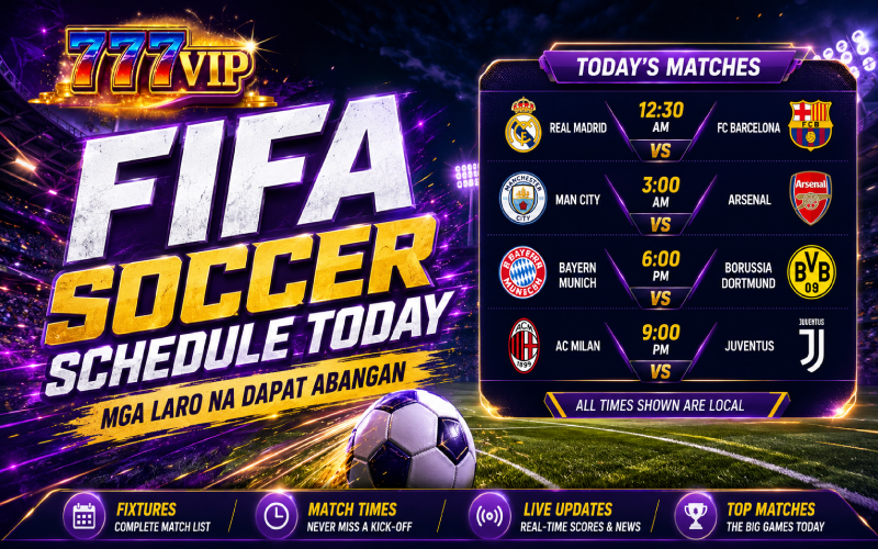 fifa soccer schedule